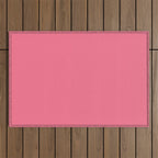 Autumn Retro Pink Outdoor Rug Gallery Image 1