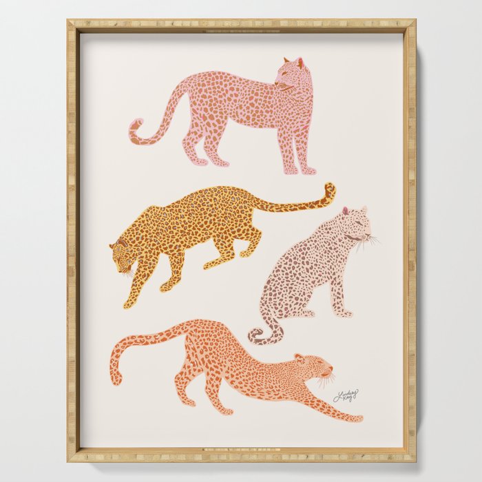Leopards Serving Tray Gallery Image 1
