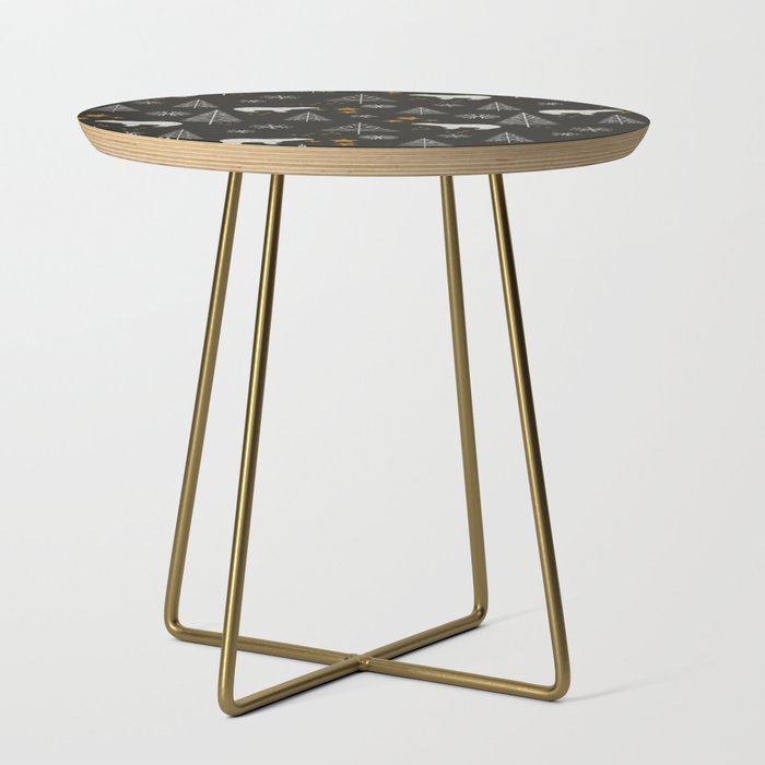Modern Dark Christmas  Side Table Gallery Image 1