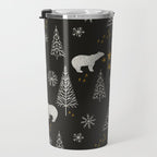 Modern Dark Christmas  Travel Mug Gallery Image 3