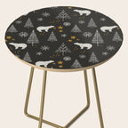 Modern Dark Christmas  Side Table Gallery Image 2