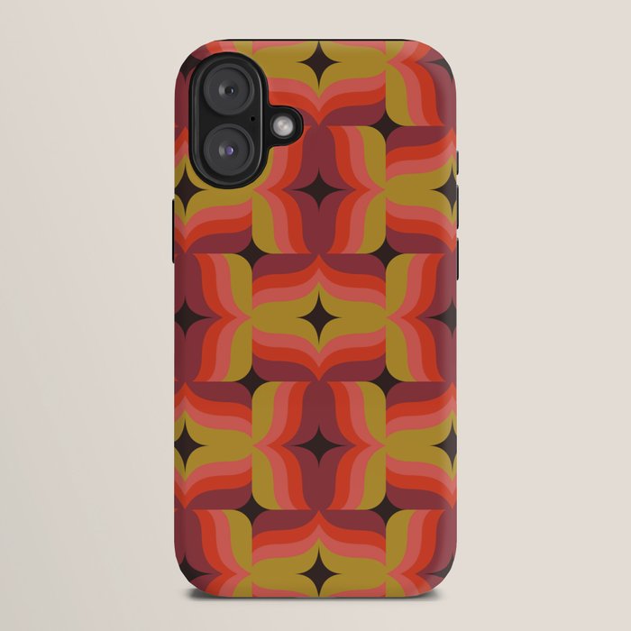 Retro Crimson Ceramic iPhone Case Gallery Image 10