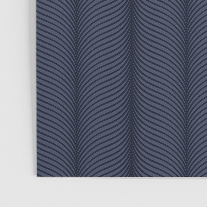 Elysian XII Navy Blue Poster Gallery Image 3