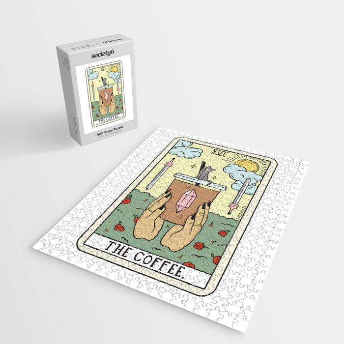 COFFEE READING UPDATED (LIGHT) Jigsaw Puzzle Gallery Image 2