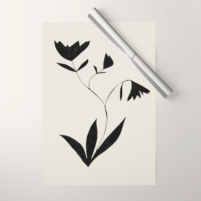 Fading Spring  Wrapping Paper Gallery Image 1