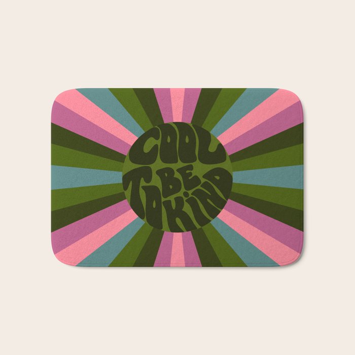 Cool to be Kind  Bath Mat Gallery Image 1