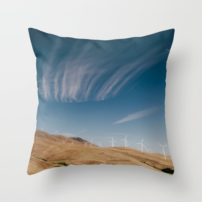 Windmills II Throw Pillow Gallery Image 1