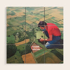 Hide and seek - Landscape Puzzle Wood Wall Art Gallery Image 1