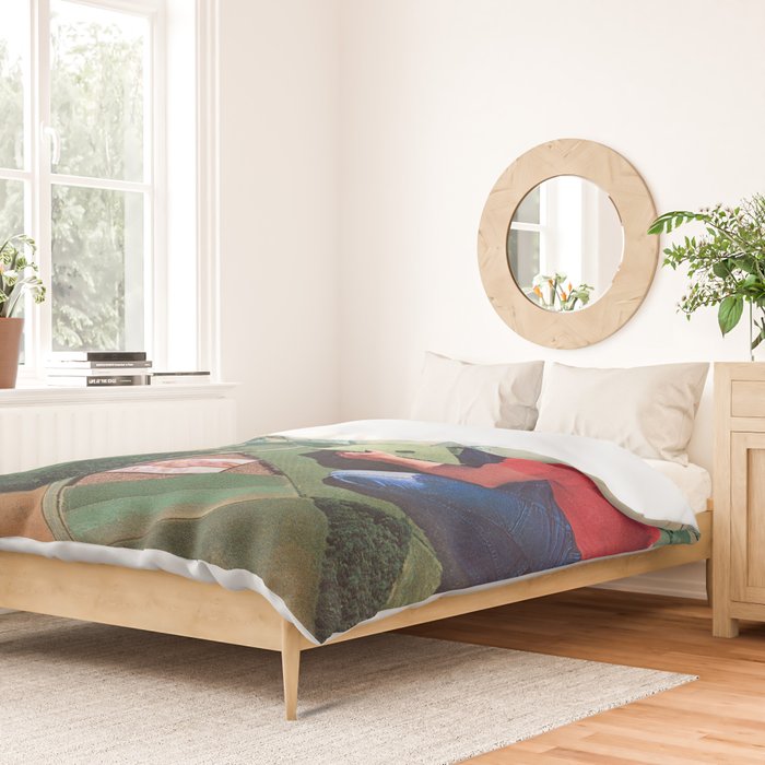 Hide and seek - Landscape Puzzle Duvet Cover Gallery Image 2