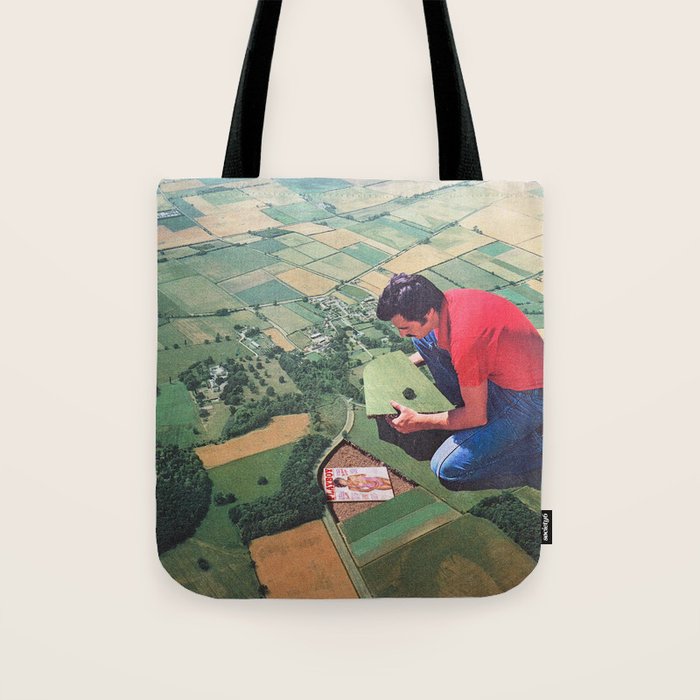 Hide and seek - Landscape Puzzle Tote Bag Gallery Image 1