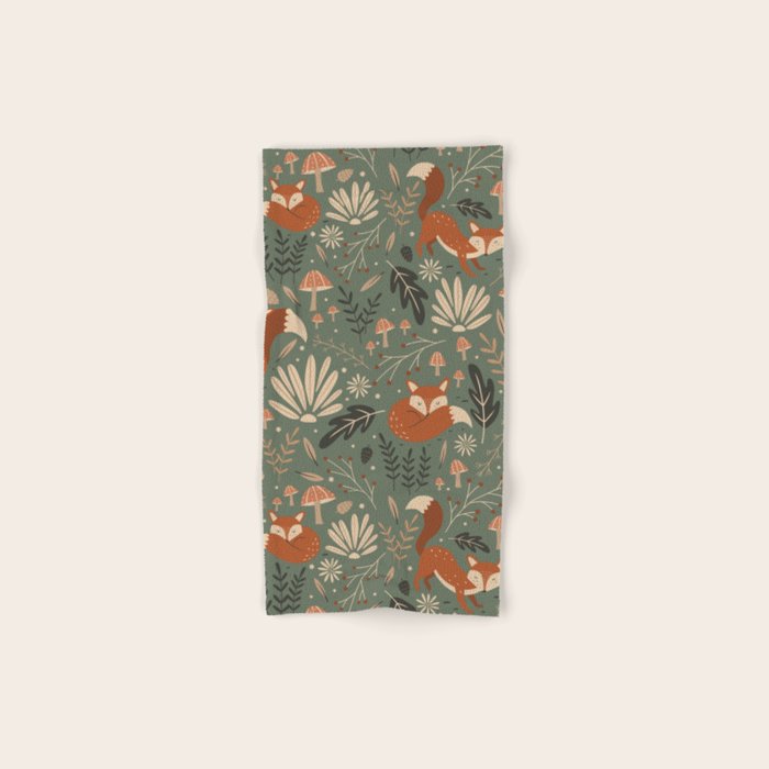 Wild Foxes Bath Towel Gallery Image 1