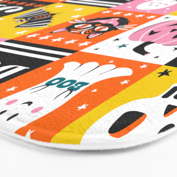 Halloween Block Party Bath Mat Gallery Image 3