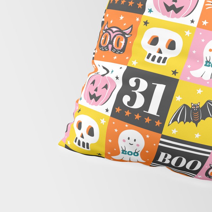 Halloween Block Party Pillow Sham Gallery Image 4