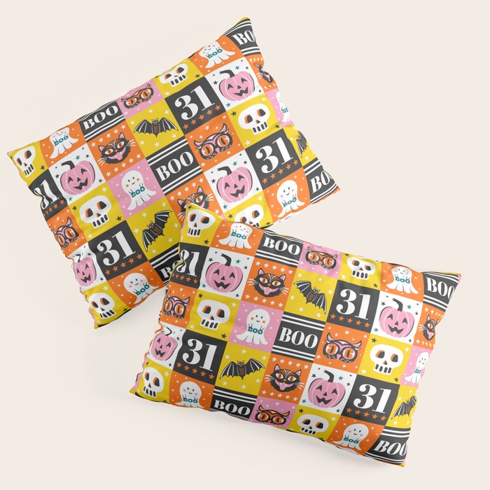 Halloween Block Party Pillow Sham Gallery Image 3