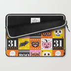 Halloween Block Party Laptop Sleeve Gallery Image 2
