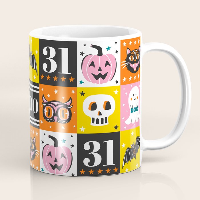 Halloween Block Party Coffee Mug Gallery Image 1