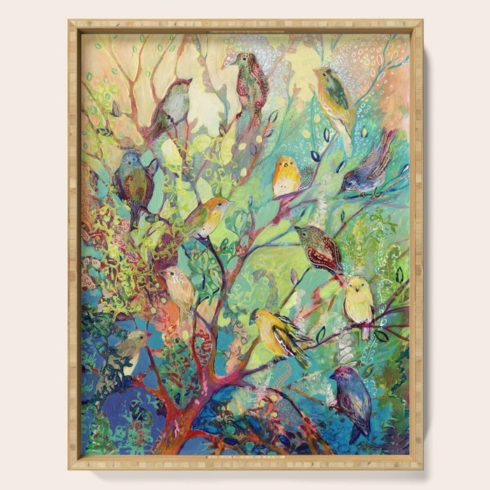 i am the place of refuge Serving Tray Gallery Image 1