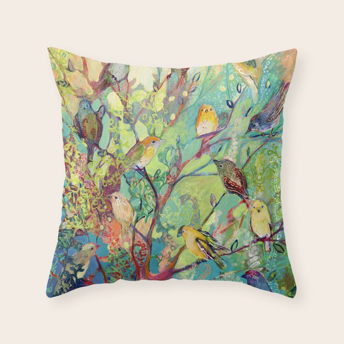 i am the place of refuge Throw Pillow Gallery Image 6