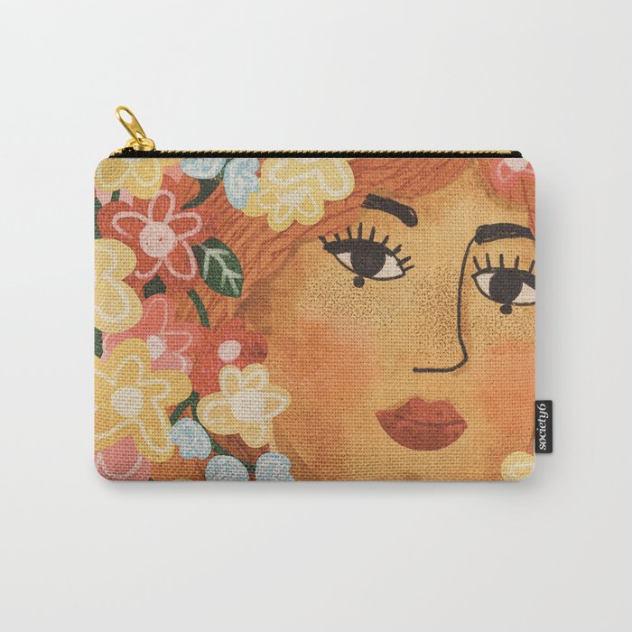 Begonia Carry All Pouch Gallery Image 1