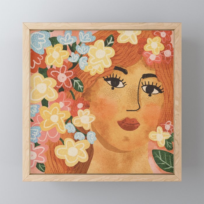 Begonia Mini Art Print Gallery Image 1
