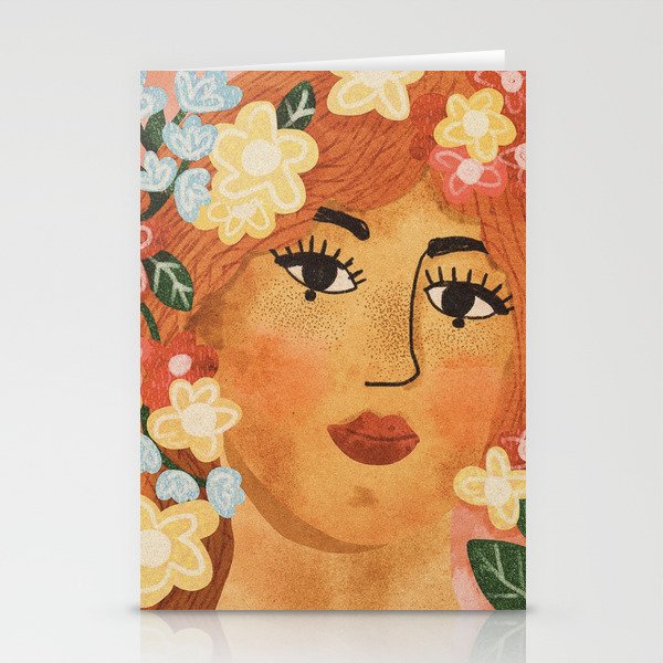 Begonia Stationery Card Gallery Image 2