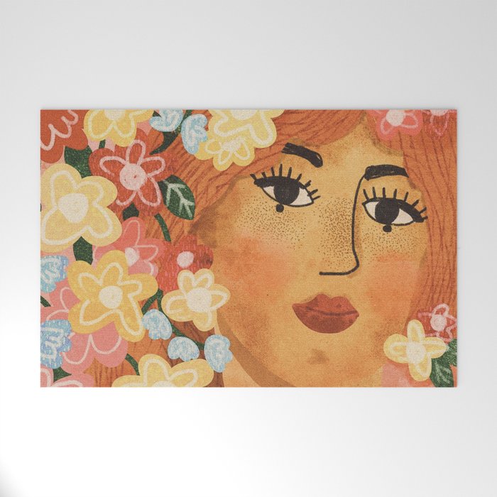 Begonia Welcome Mat Gallery Image 1