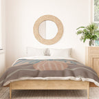 Modern Vase with Tropical Leaves Duvet Cover Gallery Image 3