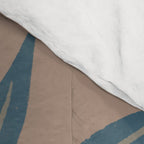 Modern Vase with Tropical Leaves Comforter Gallery Image 4
