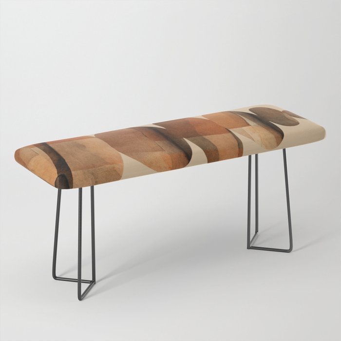 Abstract and Modern Stones Art 3 Bench Gallery Image 1