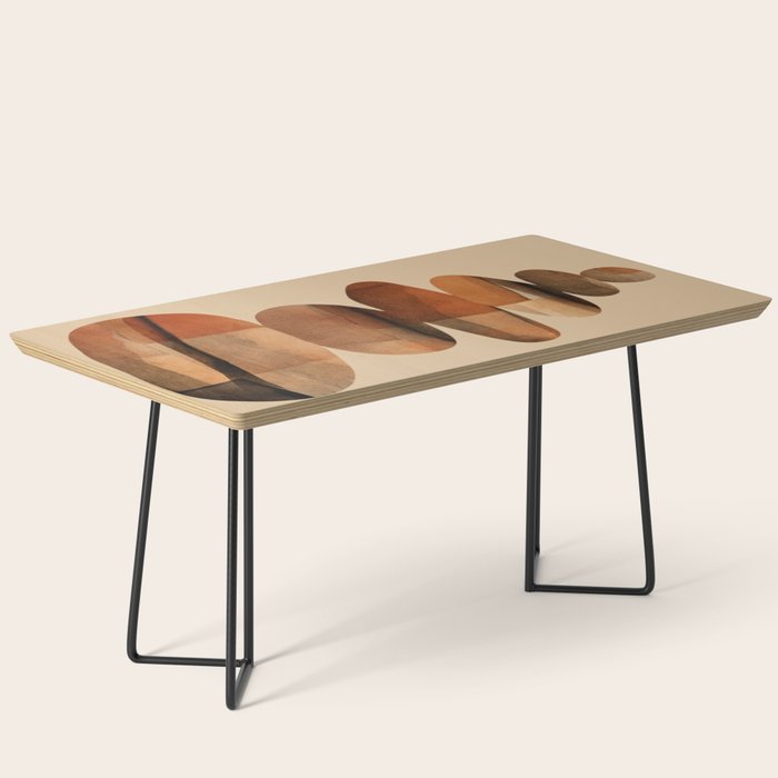 Abstract and Modern Stones Art 3 Coffee Table Gallery Image 1