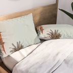 Surf Van I - Vintage Coastal Adventure Print Pillow Sham Gallery Image 2