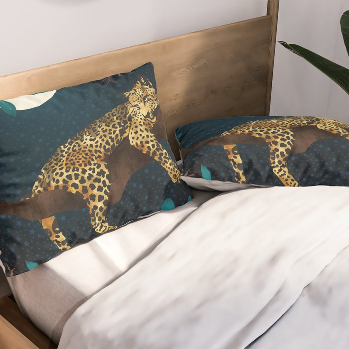 Leopard Dream Pillow Sham Gallery Image 2