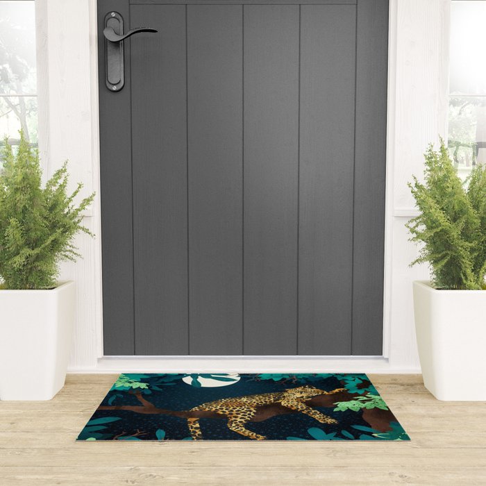Leopard Dream Welcome Mat Gallery Image 3