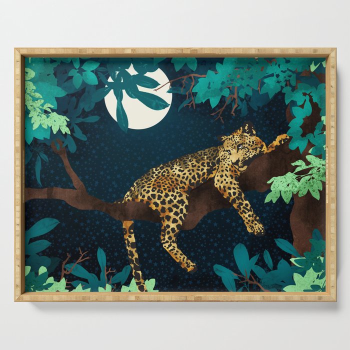 Leopard Dream Serving Tray Gallery Image 1