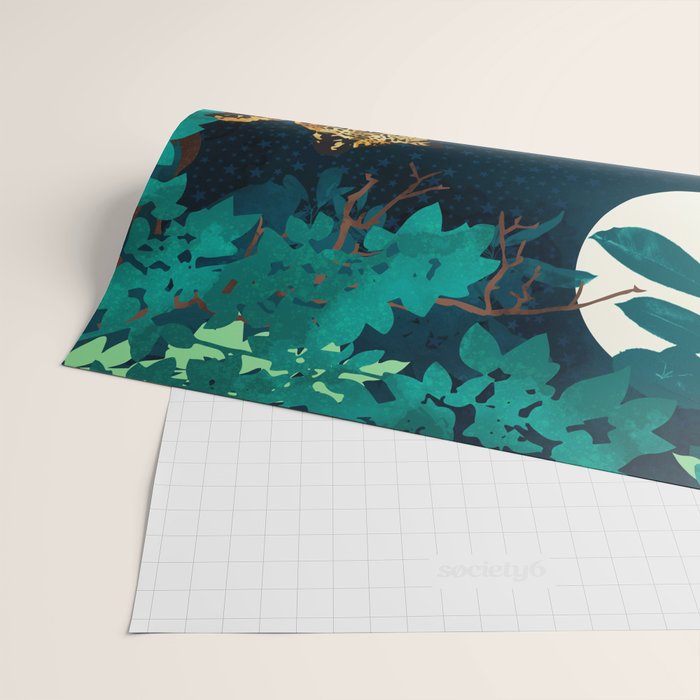 Leopard Dream Wrapping Paper Gallery Image 2