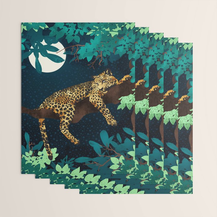 Leopard Dream Wrapping Paper Gallery Image 3