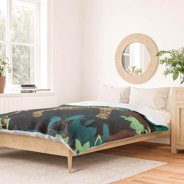 Leopard Dream Duvet Cover Gallery Image 2