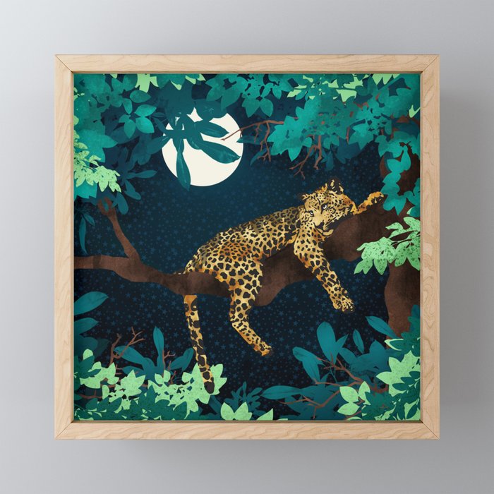Leopard Dream Mini Art Print Gallery Image 1