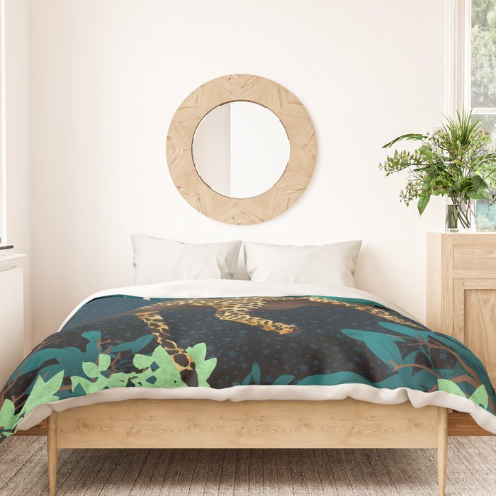 Leopard Dream Duvet Cover Gallery Image 3