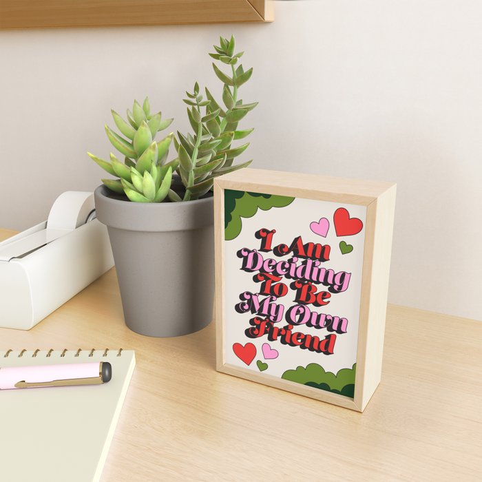 My Own Friend Mini Art Print Gallery Image 2