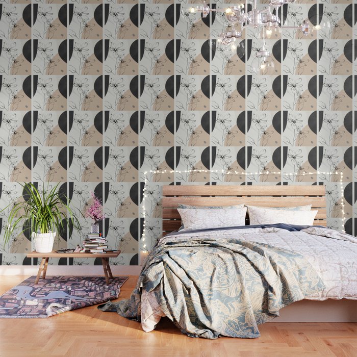Abstract Art /Minimal Flowers Wallpaper Gallery Image 3