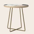 Abstract Art /Minimal Flowers Side Table Gallery Image 1