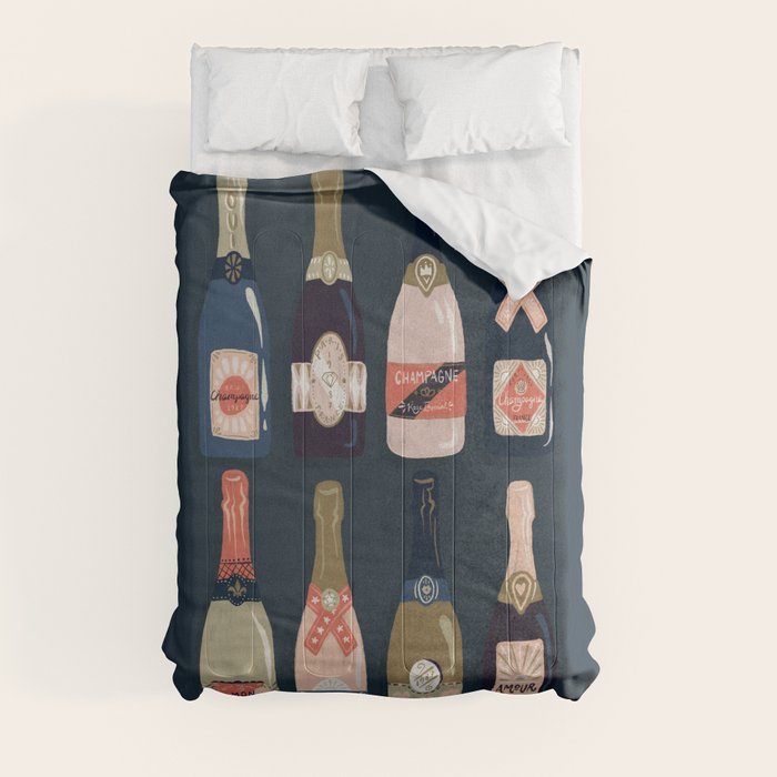 French Champagne Collection - Teal Comforter Gallery Image 3