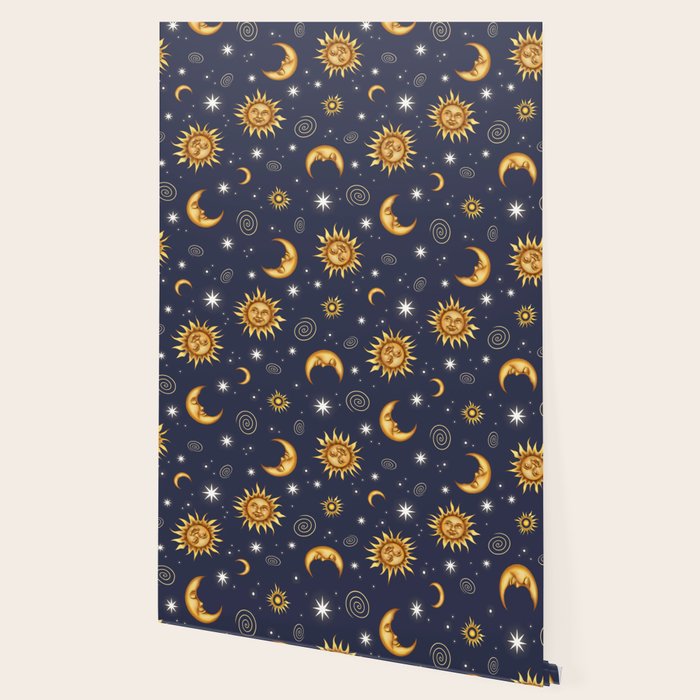 Vintage Celestial Mood Wallpaper Gallery Image 2