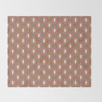 Disco Diamonds Retro Pattern Throw Blanket Gallery Image 2