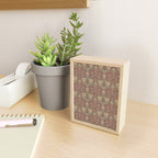 William Morris Honeysuckle & Tulip Red and Gold Mini Art Print Gallery Image 2