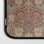 William Morris Honeysuckle & Tulip Red and Gold Laptop Sleeve Gallery Image 3