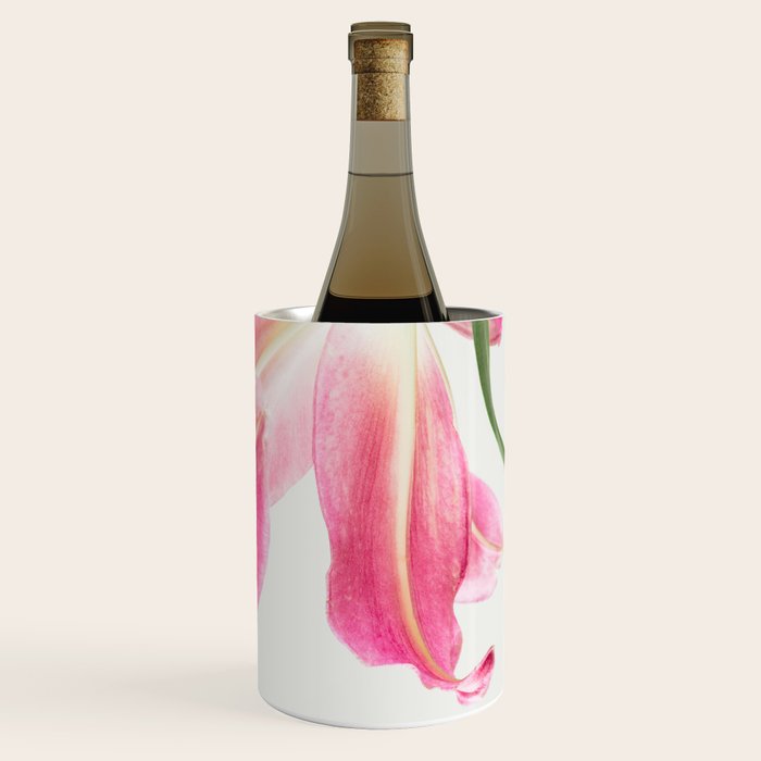 Pink Petals - Flower Photography, Botanical Wine Chiller Gallery Image 3