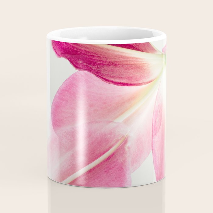 Pink Petals - Flower Photography, Botanical Coffee Mug Gallery Image 4