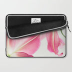 Pink Petals - Flower Photography, Botanical Laptop Sleeve Gallery Image 2